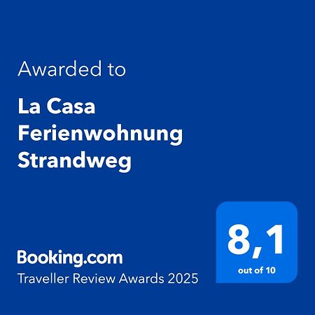 La Casa Ferienwohnung Strandweg Steinberg  Exterior photo